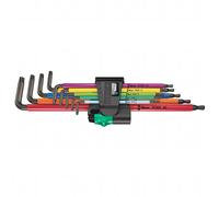 Wera – Juego de llaves acodadas – WERA-05024480001-967/9 – TORX XL Multicolour – Versión larga