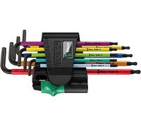 Wera 967 spkl / 9 torx bo multicolour juego de llaves allen, blacklase