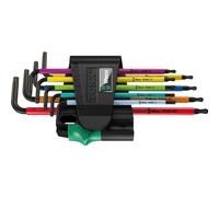 Wera Juego de llaves Torx 967 SPKL - 9 piezas TX8-TX40 Multicolor BlackLaser