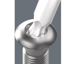 Wera 967 SPKXL, llave en L Torx, T40, color rojo, 224 mm, 42 mm, 1 unidad