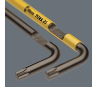 Wera 967 SXL HF, llave de vaso Torx, T10, color verde, 112 mm, 19 mm, 1 unidad