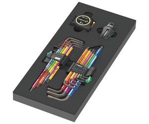 Wera 9740 Hex Key Set 1 Inserción de Espuma