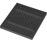 Wera 9815 Depósito de espuma para juego de destornilladores Kraftform Micro Set 1, sin herramientas, 344 x 30 x 392 mm