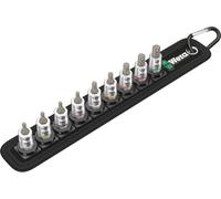 Wera BeltA Imperial 1Zyklop, juego de herramientas para tuercas y tornillos, con llave hexagonal interior, soporte y tamaño 1/4