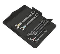 Wera Joker Juego de llaves combinadas con carraca, Imperial, 8 piezas