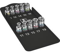 Wera - Juego de adaptadores hexagonales "Zyklop" (8790 HMC HF 1), con función de sujeción, de 10 piezas; 5004203001