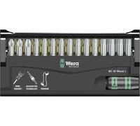 Wera - Juego de puntas de destornillador, Bit-Check 30 Wood 1, de 30 piezas; 5057433001