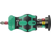 Wera kraftform kompakt stubby magazine ra 1 destornillador múltiple d