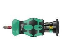 Wera Portapun. Kraftform Kompakt Stubby RA 2