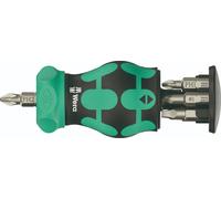 Wera Kraftform Kompakt Stubby Magazine RA 4 Destornilladores Set 6 Piezas