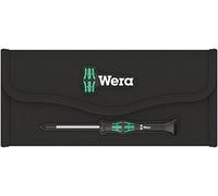 Wera Bolso plegable Kraftform Micro – hasta 12 destornilladores – Negro 235 x 115 mm