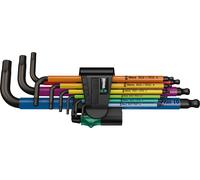 Wera Juego de llaves acodadas Allen 950 SPKL/9 Hex-Plus métricas BlackLaser 9 piezas