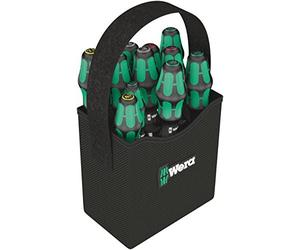 Wera phillips® pozidriv® torx® - juego de destornilladores de 11 pi