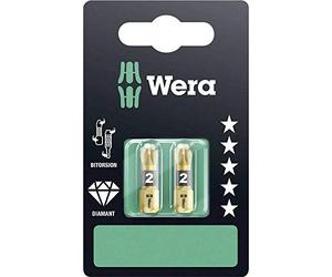 Wera WER073339 - Accesorio para destornilladores (tamaño: 25mm, pack de 2)