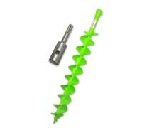 WERHE Earth drill 100 mm con receptáculo SDS Plus Punta de perforación robusta Taladro para pilotes Taladro para pilotes de doble eje
