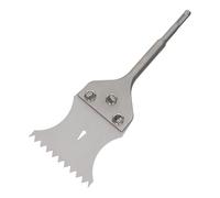 WERHE SDS Plus - Cincel de piñón (100 mm, 175 mm de longitud) - Eliminación de pegamento de azulejos - Cincel rascador / piñón para martillo perforador - Cuchilla de repuesto