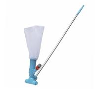 WERKA PRO Aspiradora de Piscina Red y Mango de Aluminio de 1,5 m