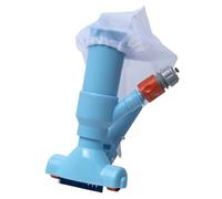 WERKA PRO Aspiradora de Piscina Ruedas, Cepillo y Red | Uso piscina, sistema venturi, limpieza de desechos e impurezas, ligero y manejable, sin mango ni manguera incluidos