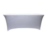 WERKA PRO Cubierta de Mesa para Mesa Plegable de 240 cm Blanco