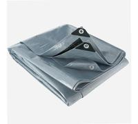 WERKA PRO Lona Multifuncional Gris y Negra 200 g/m2 6 x 6 m