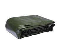 WERKA PRO Lona Multifuncional Negra y Verde 240 g/m2 6 x 10 m