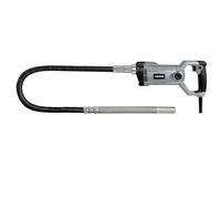 Werku WK400180, Vibrador Hormigón Alta Frecuencia, Calidad Profesional, Potencia 1100 W, Cable Eléctrico 5 m, Incluye PRCD y Manguera-Cabezal 3 m