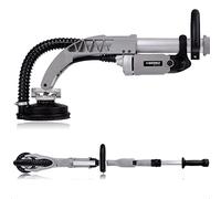 Werku WK400210, Lijadora Circular Paredes-Techos Hormigón, Calidad Profesional, Potencia 1010 W, Disco 125 x 22 mm, Incluye Disco Lijado y Manguera Aspiración