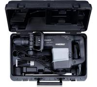 Werku WK400240, Martillo Demoledor, Calidad Profesional, Potencia 1500 W, Energía Impacto 25 J, Portabrocas SDS-Max, Sistema Antivibración, Incluye Maletín y Cincel