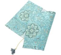 WESIEVYA Funda de Libro Reutilizable, Cubierta de Libro Reutilizable de Tela, Tamaño A5, Ligera, Resistente al Desgaste, Antiarañazos, Verde Claro, para Colección Personal y Galerías