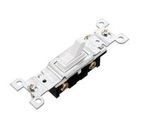 WESIEVYA Interruptor de Pared Unipolar con Palanca, Suministro de Dispositivos Eléctricos, Material PC y Cobre, Instalación Simple para Uso Doméstico
