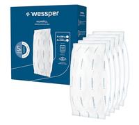 Wessper deshumidificador, anti humedades granulado 250g, para todos los deshumificador, deshumidificador humedad casa, sin electricidad - 10 piezas