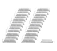 Westcott 84020 00 - Cuchillas de repuesto para cúter Safety S de 84009, 24 x 10 unidades