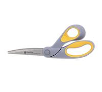 Westcott ExtremEdge Tijeras de tensión ajustable de titanio, dobladas de 9 pulgadas, color gris