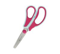 Westcott GRIPEEZE Tijeras para Niños Rosa para Diestros | Tijeras con Mango Ergonómico para Preescolar | Tijeras de Manualidades 14 cm para Manos Pequeñas | Punta Redondeada Segura | E-21571 00