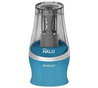 Westcott iPoint E-55053 00 HALO - Sacapuntas (funciona con pilas), color turquesa