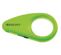 Westcott Mini Hoja de Seguridad de cerámica Caja Abridor - Verde