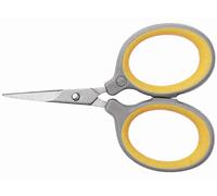 Westcott Titanium Super Softgrip - Tijeras, 6 cm, color gris y amarillo