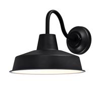 Westinghouse Academy Linterna LED Lámpara Pared Exterior Regulable Negro Cromo