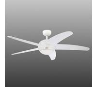 Westinghouse Bendan - Ventilador de cinco aspas, blanco
