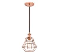 Westinghouse Lámpara de Techo Colgante de 1 Luz E27, Cobre satinado, 154 cm