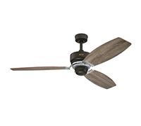 Westinghouse Lighting 72076 Ventilador de techo Welford para interior de bronce envejecido, 137 cm