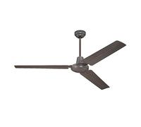Ventilador de techo Westinghouse Industrial, marrón, silencioso, 142 cm