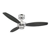 Westinghouse Lighting Jet I Ventilador de Techo, 47 W, Níquel Cepillado