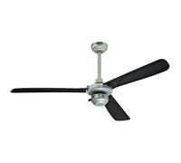 Westinghouse Lighting Mountain Gale Ventilador de Techo, Plata