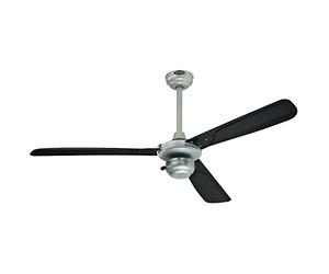 Westinghouse Lighting Mountain Gale Ventilador de Techo, Plata