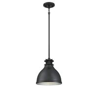 Westinghouse One-Light Indoor Pendant Lámpara de Techo, Gun Metal Mate, 109 cm