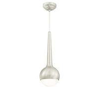 Westinghouse One-Light Indoor Pendant Lámpara de Techo, Integrado, Níquel Cepillado