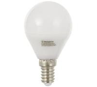 Westinghouse Pack de Bombillas LED Atenuable con Forma G45, E14, 5 W, Blanco Cálido, 6 Unidades