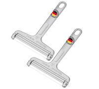 Westmark 2 Cortadores de Queso con Rodillo y Alambre de Corte, Acero Inoxidable/Aluminio, Corte por Rodillo, Grosor Ajustable, Plateado, 710022E3