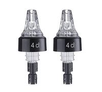 Westmark 2 Dosificadores/medidores, Porcionador, Dosificación por vertido: 4 cl, Plástico, Auto-Pour, Transparente, 994022EG